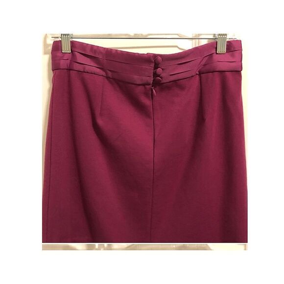 Banana Republic Fushia Pink A-line Mini Skirt - Picture 2 of 7
